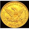 Image 2 : 1846-D/D $5 Gold Half Eagle UNCIRCULATED