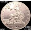 Image 1 : 1875-CC Silver Trade Dollar UNCIRCULATED