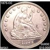 Image 1 : 1875-CC Seated Liberty Quarter UNCIRCULATED