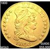 Image 1 : 1800 $5 Gold Half Eagle CHOICE BU