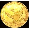 Image 2 : 1834 $2.50 Gold Quarter Eagle UNCIRCULATED