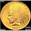 Image 1 : 1907 $10 Gold Eagle CHOICE BU