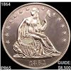 Image 1 : 1864 Seated Liberty Half Dollar GEM PROOF
