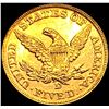 Image 2 : 1853-D Large D $5 Gold Half Eagle UNCIRCULATED