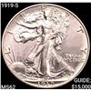 Image 1 : 1919-S Walking Liberty Half Dollar UNCIRCULATED