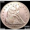 Image 1 : 1845 Seated Liberty Dollar CHOICE BU