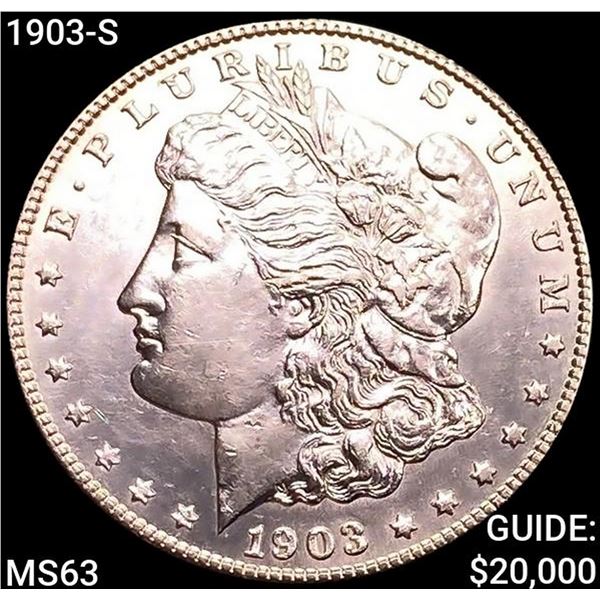 1903-S Morgan Silver Dollar CHOICE BU