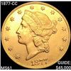 Image 1 : 1877-CC $20 Gold Double Eagle UNCIRCULATED