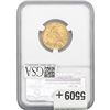 Image 2 : 1909-D $5 Gold Half Eagle NGC MS62