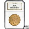 Image 1 : 1896-S $20 Gold Double Eagle NGC MS64