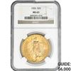 Image 1 : 1926 $20 Gold Double Eagle NGC MS63