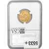 Image 2 : 1913 $5 Gold Half Eagle NGC MS62