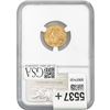 Image 2 : 1929 $2.50 Gold Quarter Eagle NGC MS61