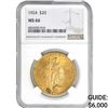 Image 1 : 1924 $20 Gold Double Eagle NGC MS66