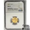Image 1 : 1897 $5 Gold Half Eagle NGC MS61