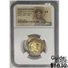 Image 1 : Byzantine Andr. II/Mich. IX Gold Hyperpryron NGC