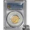 Image 1 : 1909-D $5 Gold Half Eagle PCGS MS64
