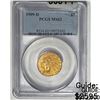 Image 1 : 1909-D $5 Gold Half Eagle PCGS MS62