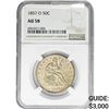 Image 1 : 1857-O Seated Liberty Half Dollar NGC AU58