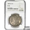 Image 1 : 1893-CC Morgan Silver Dollar NGC F15
