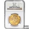 Image 1 : 1899 $20 Gold Double Eagle NGC MS64