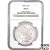 Image 1 : 1881-S $1 NGC MS65