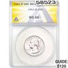 Image 1 : 1961-D 25C ANACS MS66