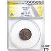 Image 1 : 1909 1C VDB ANACS MS63 BRN
