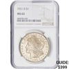 Image 1 : 1921-D $1 NGC MS63