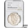 Image 1 : 1923-D $1 NGC MS62