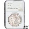 Image 1 : 1921-D $1 NGC MS62