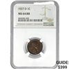 Image 1 : 1927-D 1C NGC MS64 RB