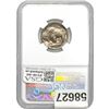 Image 2 : 1938-D Buffalo 5C NGC MS66