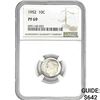 Image 1 : 1952 10C NGC PF69