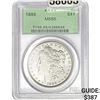 Image 1 : 1886 $1 Morgan Dollar PCGS MS65