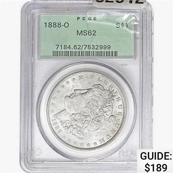 1888-O Morgan Silver Dollar PCGS MS62