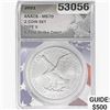 Image 1 : 2021 TYPE 2 Silver Eagle ANACS MS70