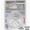 Image 1 : 2021 TYPE 1 Silver Eagle ANACS MS70