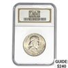 Image 1 : 1951-D Franklin Half Dollar NGC MS65