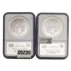 Image 2 : [2] 1993 Silver Eagle NGC MS69
