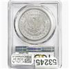 Image 2 : 1891 Morgan Silver Dollar PCGS MS63