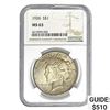 Image 1 : 1936 Silver Peace Dollar NGC MS63