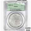 1880-S Morgan Silver Dollar PCGS MS65