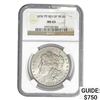 1878 7TF REV 78 Morgan Silver Dollar NGC MS63