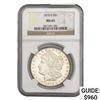 Image 1 : 1878-S Morgan Silver Dollar NGC MS65