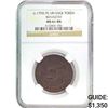 Image 1 : (c.1792) Kentucky Token Plain Edge NGC M