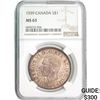 Image 1 : 1939 Canada $1 NGC MS63