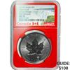 Image 1 : 2018 Canada $5 Maple Leaf NGC MS70