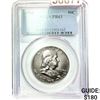 Image 1 : 1954 50C Franklin Half Dollar PCGS PR63