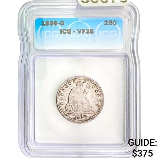 1856-O 25C ICG VF35